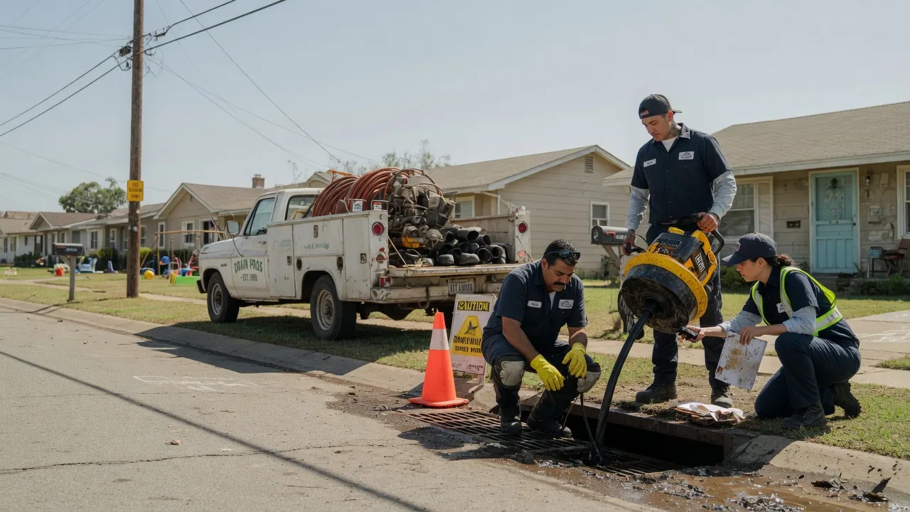 Drain Cleaning in Council Hill, OK near me